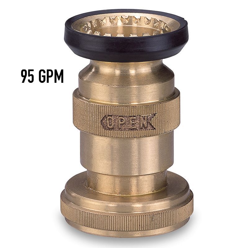 2814: 1-1/2 Industrial Fog Nozzle Brass (95 GPM)